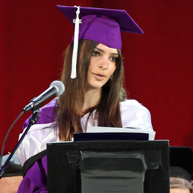 Emily Ratajkowski, commencement address, Hunter College